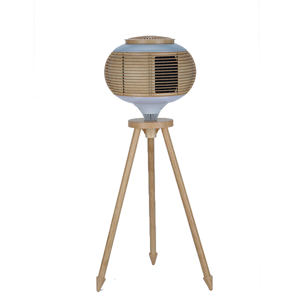 Air cleaner for heating and cooling